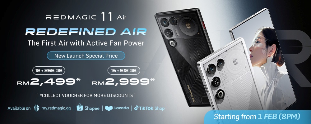 Redmagic 11 Air Launches in Malaysia