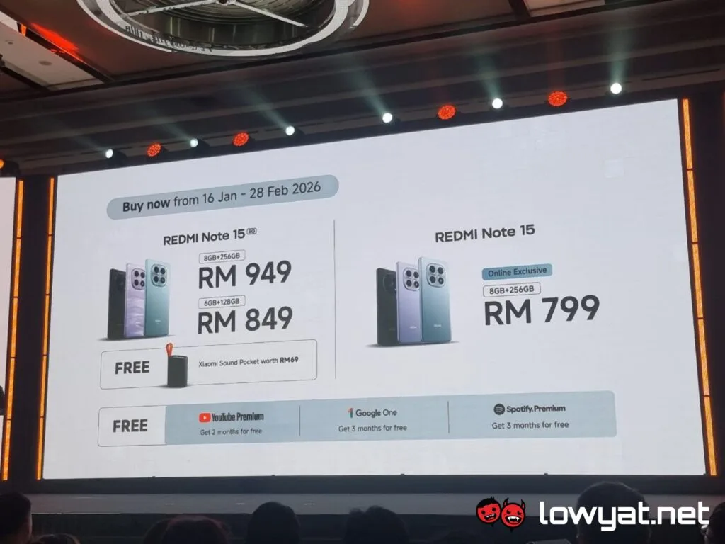 Redmi Note 15 Series Now Official In Malaysia