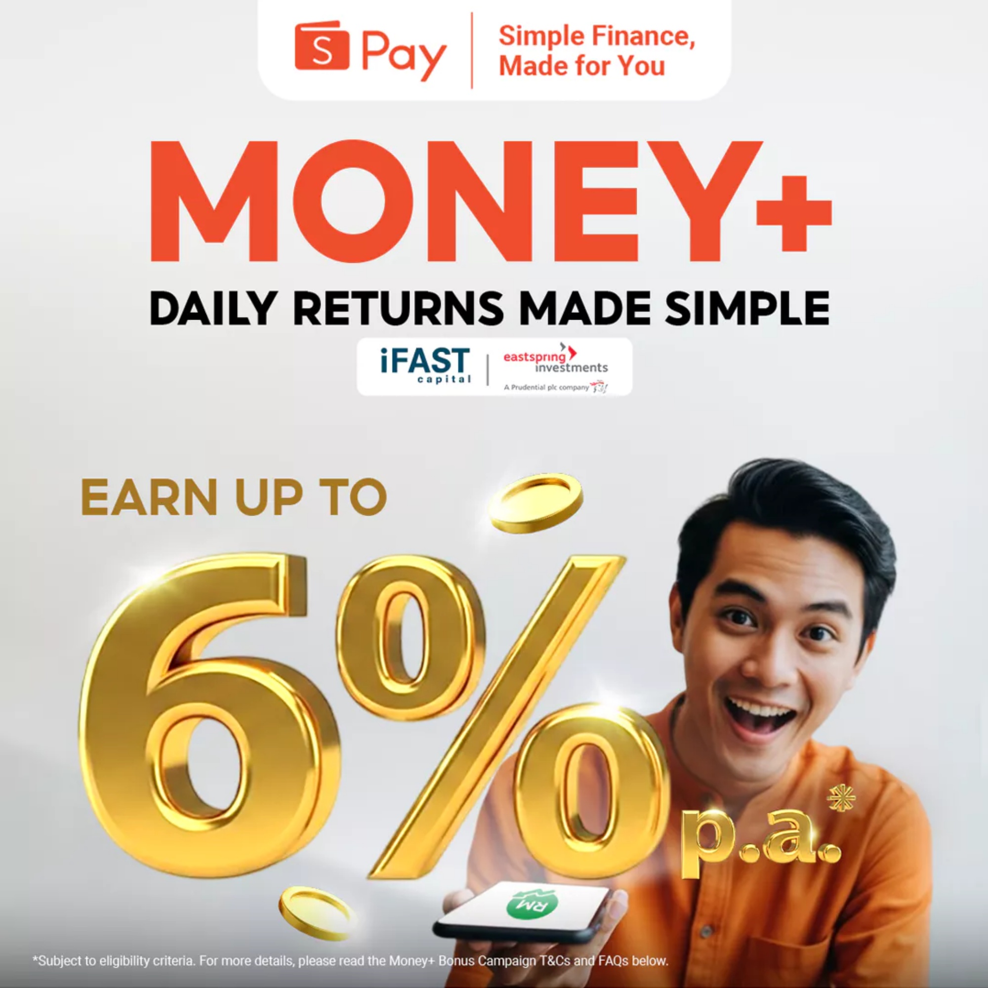 ShopeePay Money Plus launch