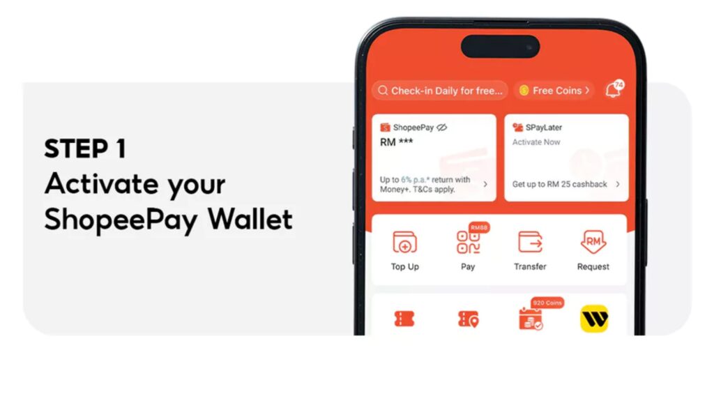 ShopeePay Money Plus launch