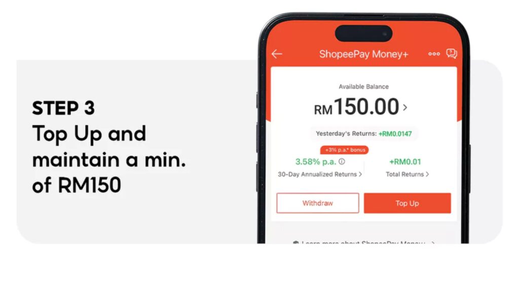 ShopeePay Money Plus launch