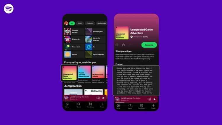 Spotify Prompted Playlists
