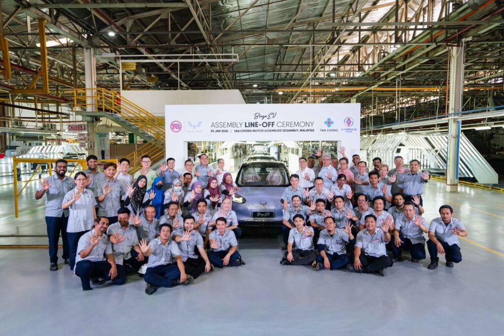 TQ WULING Bingo EV Line-Off Ceremony