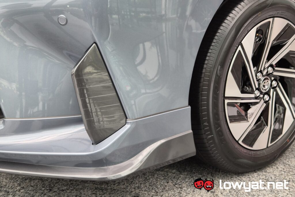 Toyota Vios HEV wheel + body kit