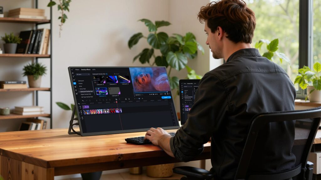 UColor Apex - 19 Is A Portable 19-Inch QLED 4K Monitor With A Kickstand