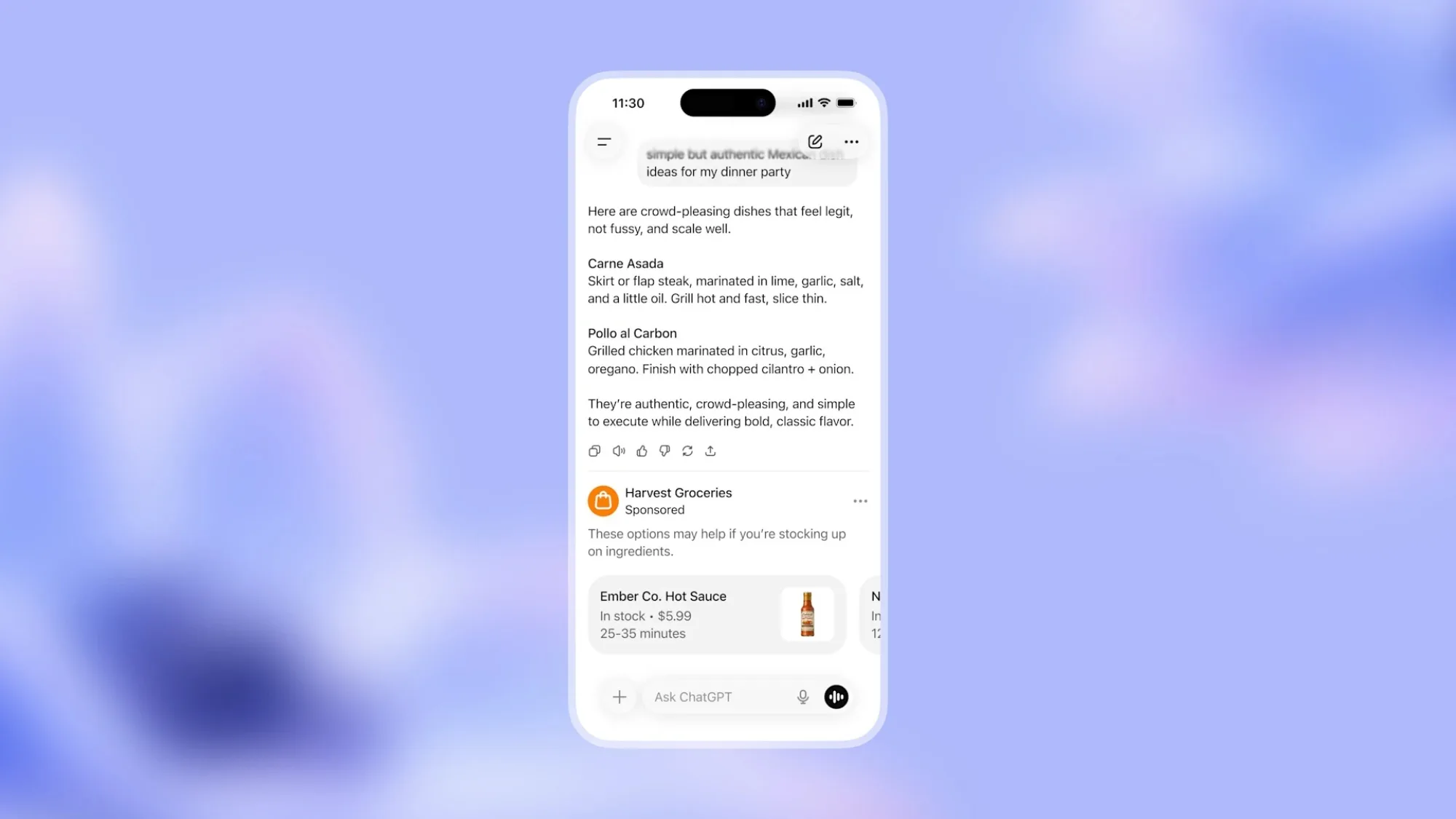 chatgpt to test ads