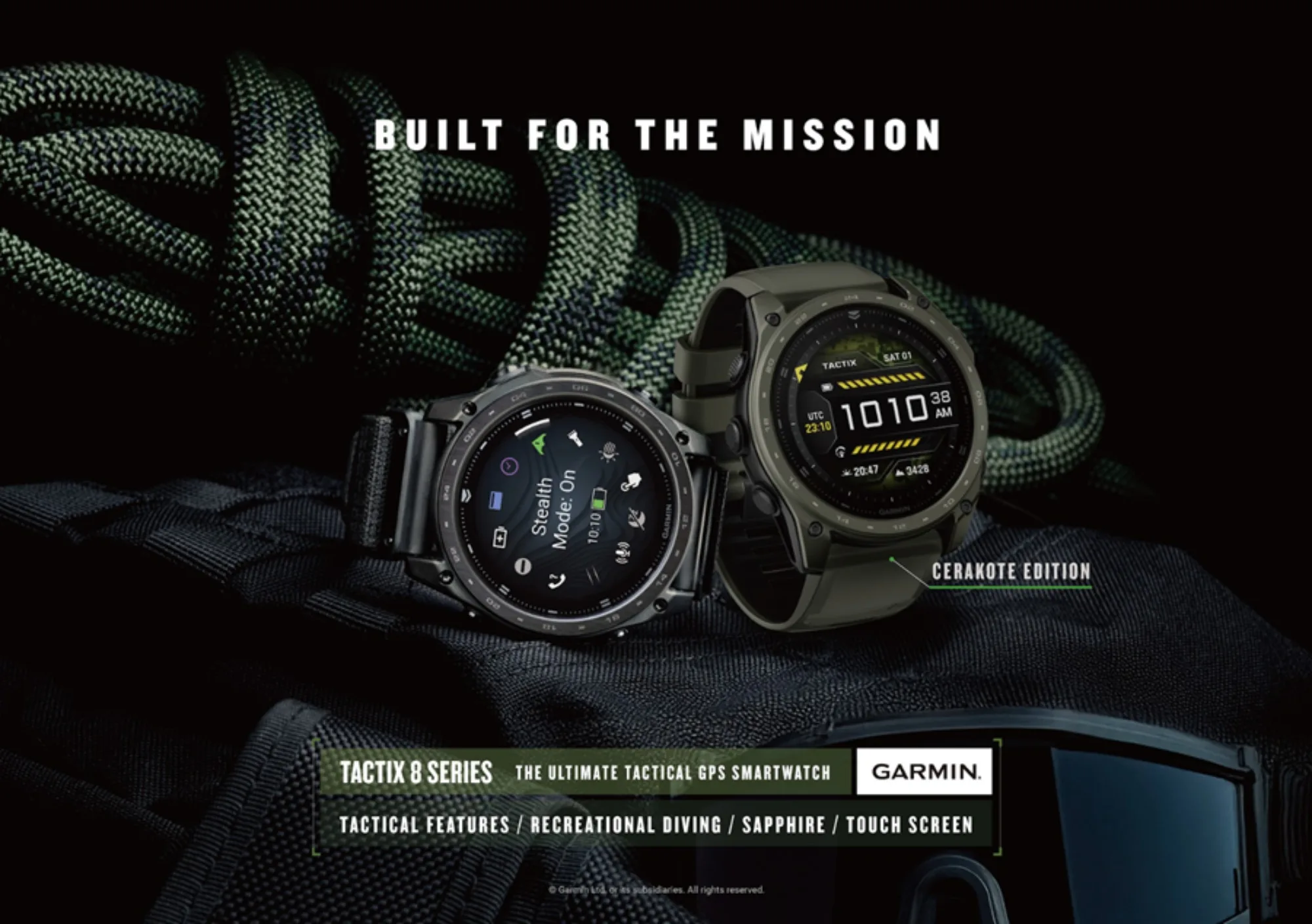 garmin tactix 8 cerakote edition malaysia