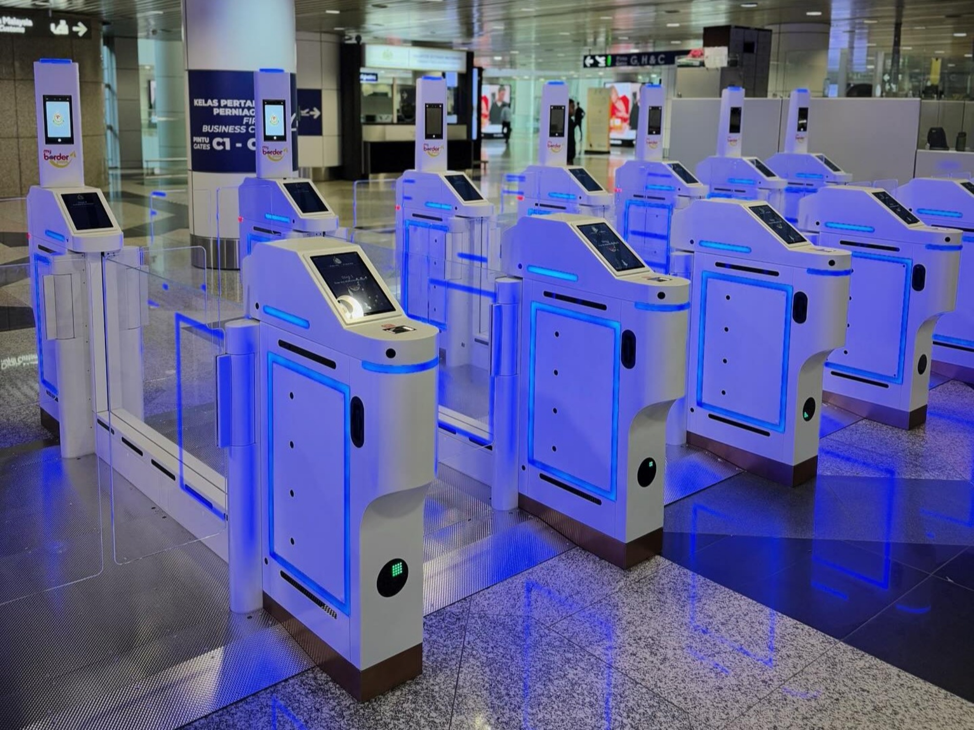 KLIA immigration MyBorderPass