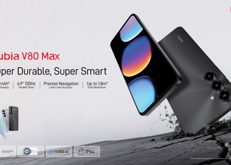 nubia V80 Max Now Available In Malaysia