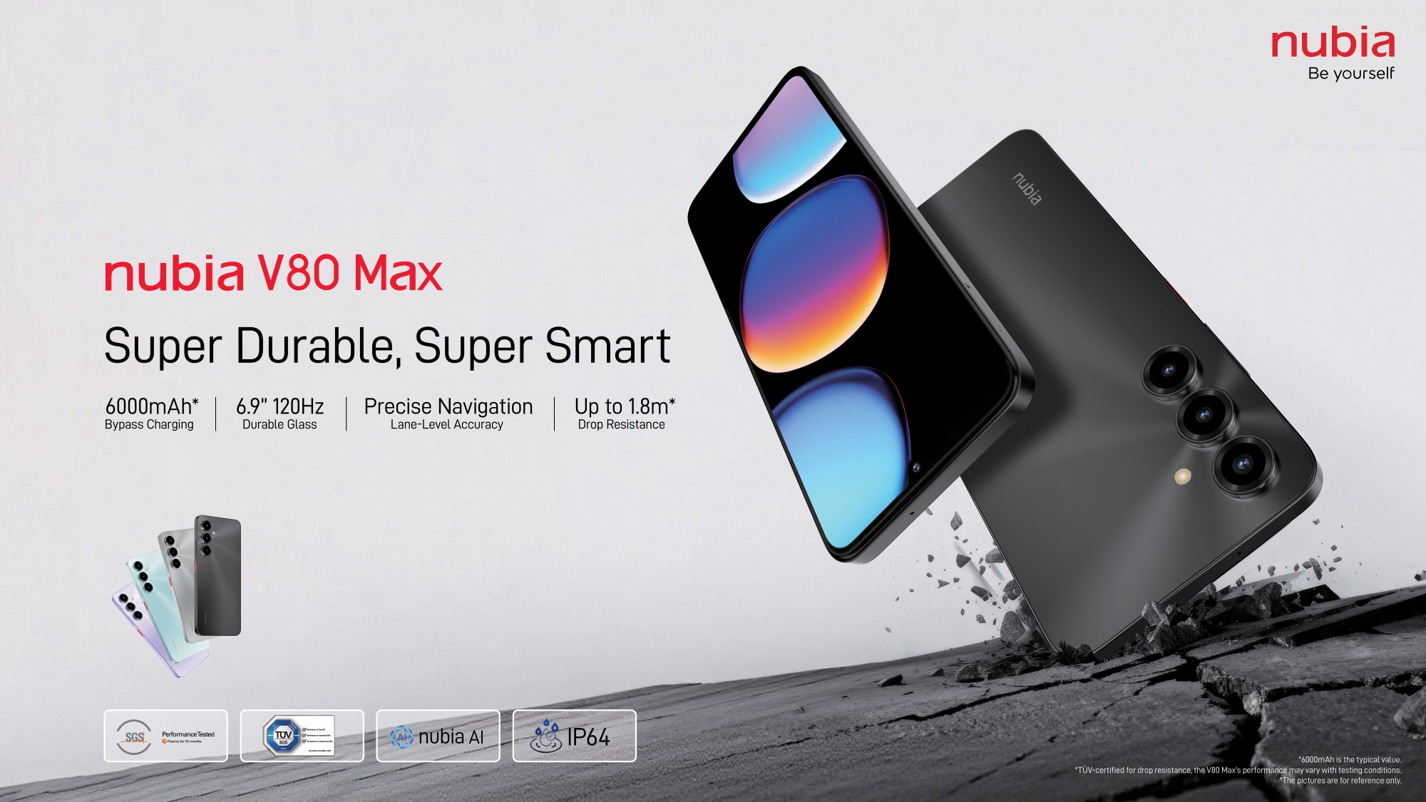nubia V80 Max Now Available In Malaysia; Starts From RM469