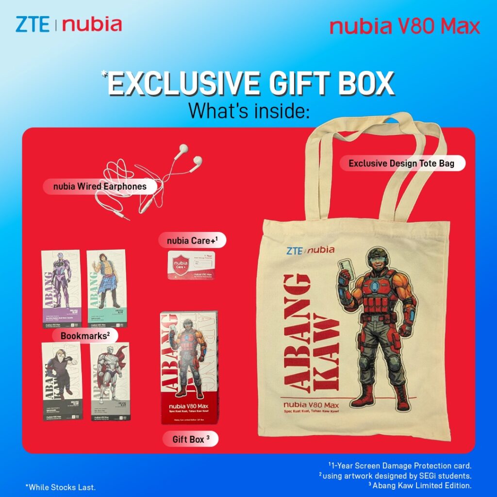 nubia V80 Max Now Available In Malaysia