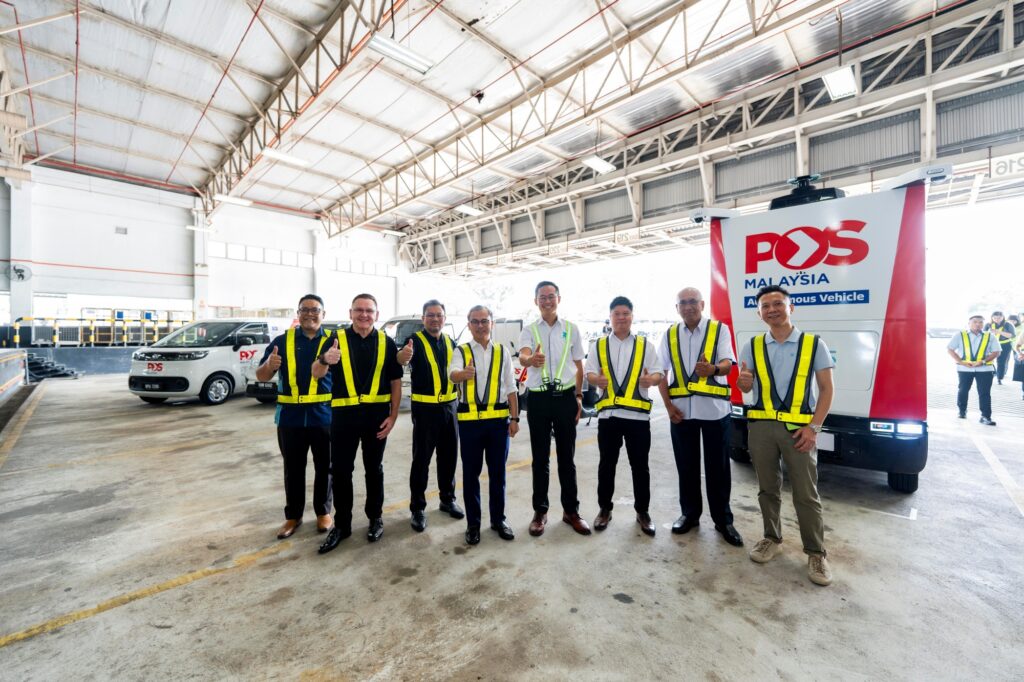 Pos Malaysia Zelos autonomous vehicles