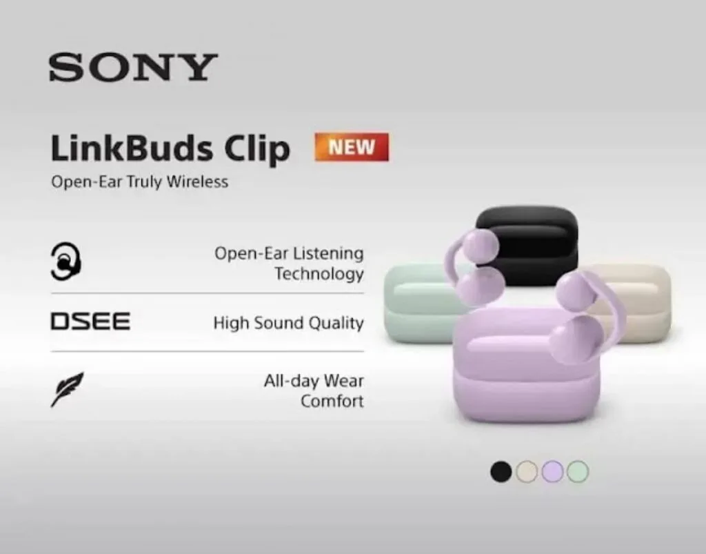 sony linkbuds clip leak