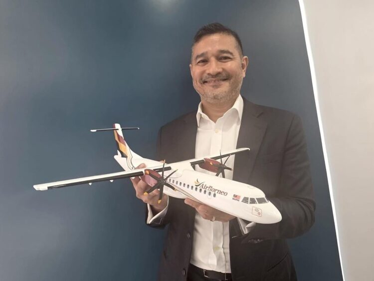 AirBorneo CEO Megat Ardian Wira Mohd Aminuddin