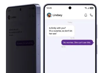 Chinese Android brands hardware privacy display