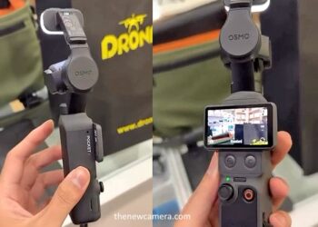 DJI Osmo Pocket 4 live clip