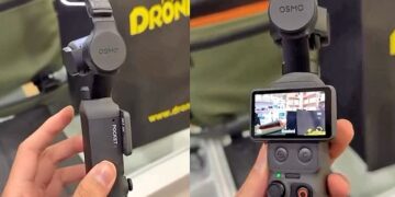 DJI Osmo Pocket 4 live clip