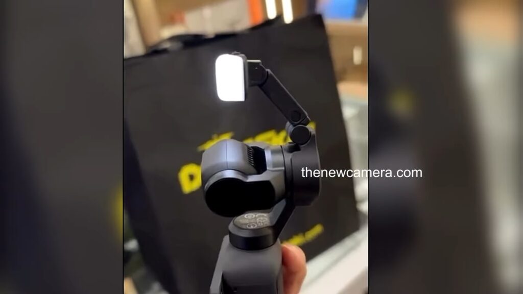 DJI Osmo Pocket 4 LED light addon