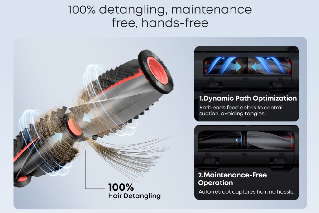 Eufy Robot Vacuum Omni C28 detangle