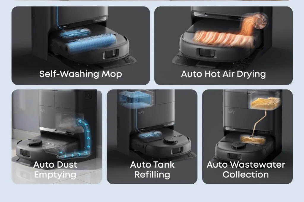 eufy Robot Vacuum Omni C28 station