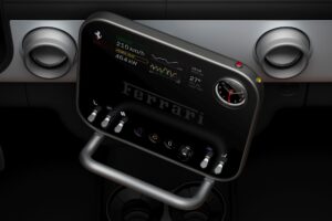 Ferrari Luce Interior infotainment pivot