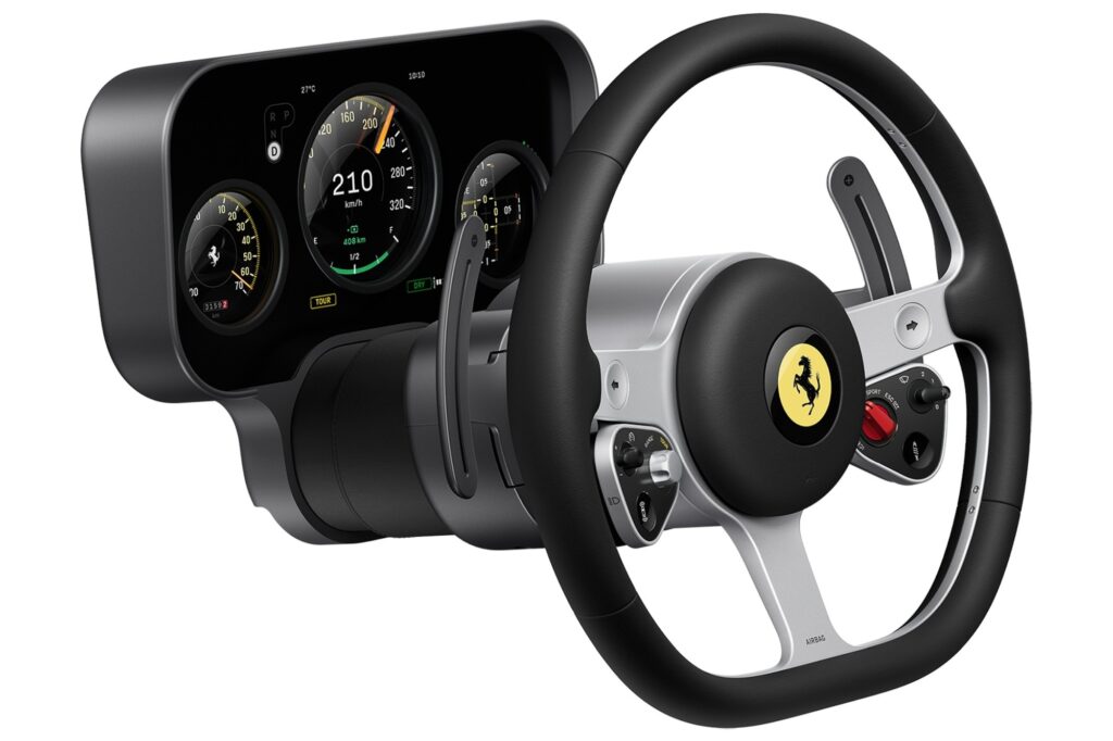 Ferrari Luce Interior steering + binnacle