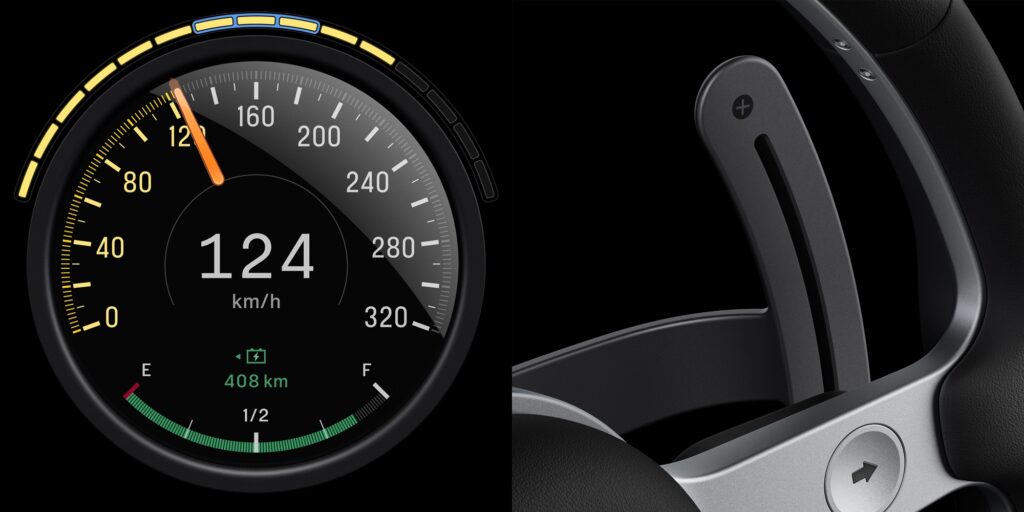 Ferrari Luce torque meter + paddle