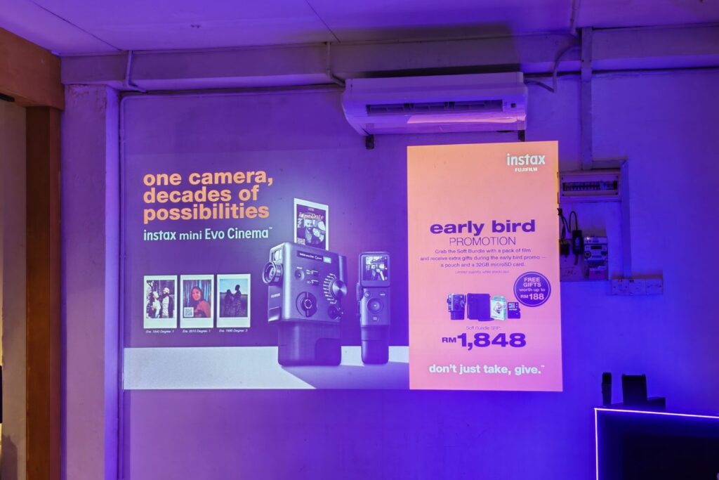 Fujifilm instax mini Evo Cinema price