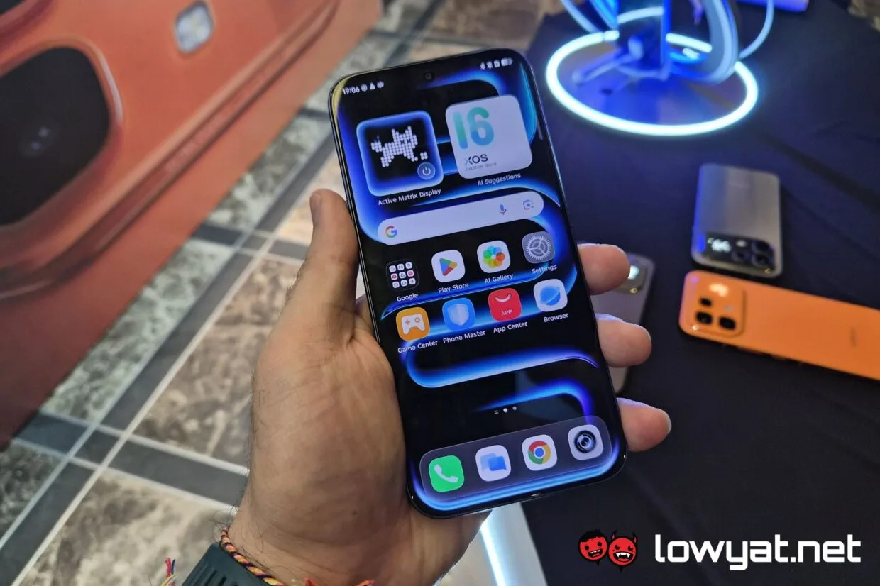 Infinix Note 60 Pro front