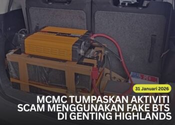 MCMC fake BTS Genting