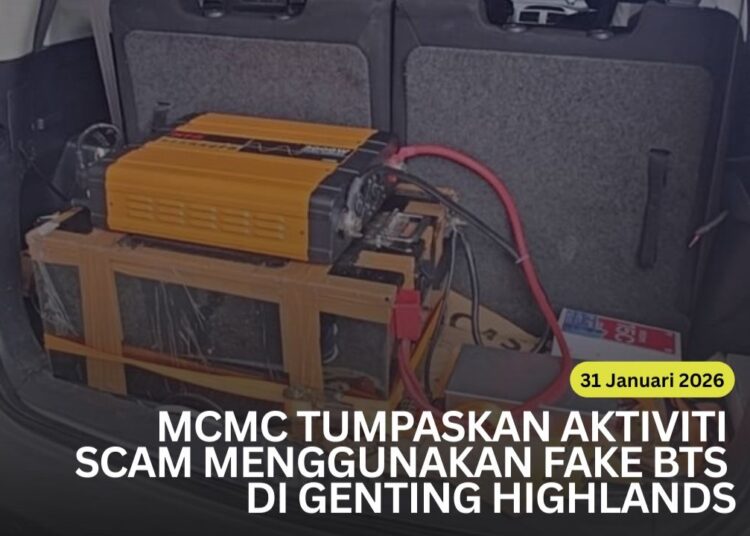 MCMC fake BTS Genting