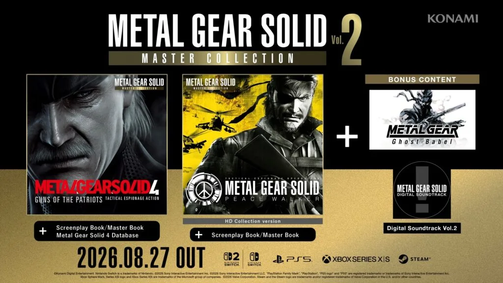 Metal Gear Solid Master Collection 2