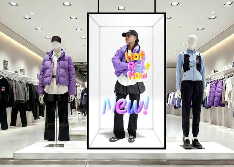 Samsung 85-Inch Glasses-Free 3D Digital Signage