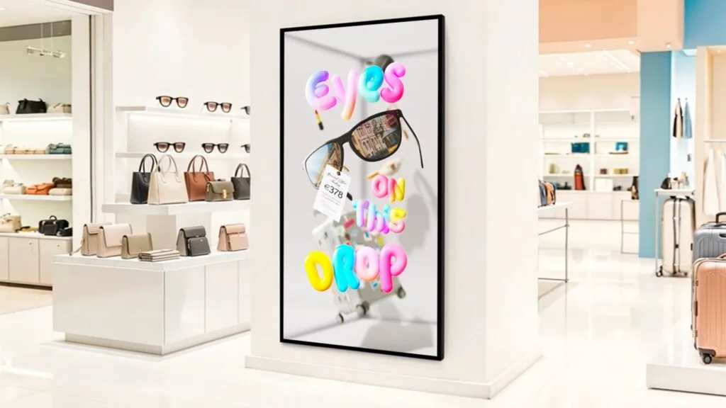 Samsung 85-Inch Glasses-Free 3D Digital Signage