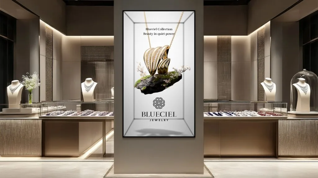 Samsung 85-Inch Glasses-Free 3D Digital Signage