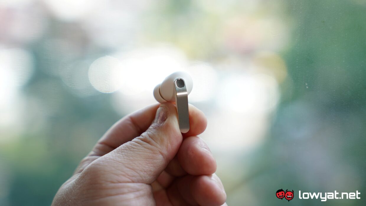 Samsung Galaxy Buds4 Pro close up