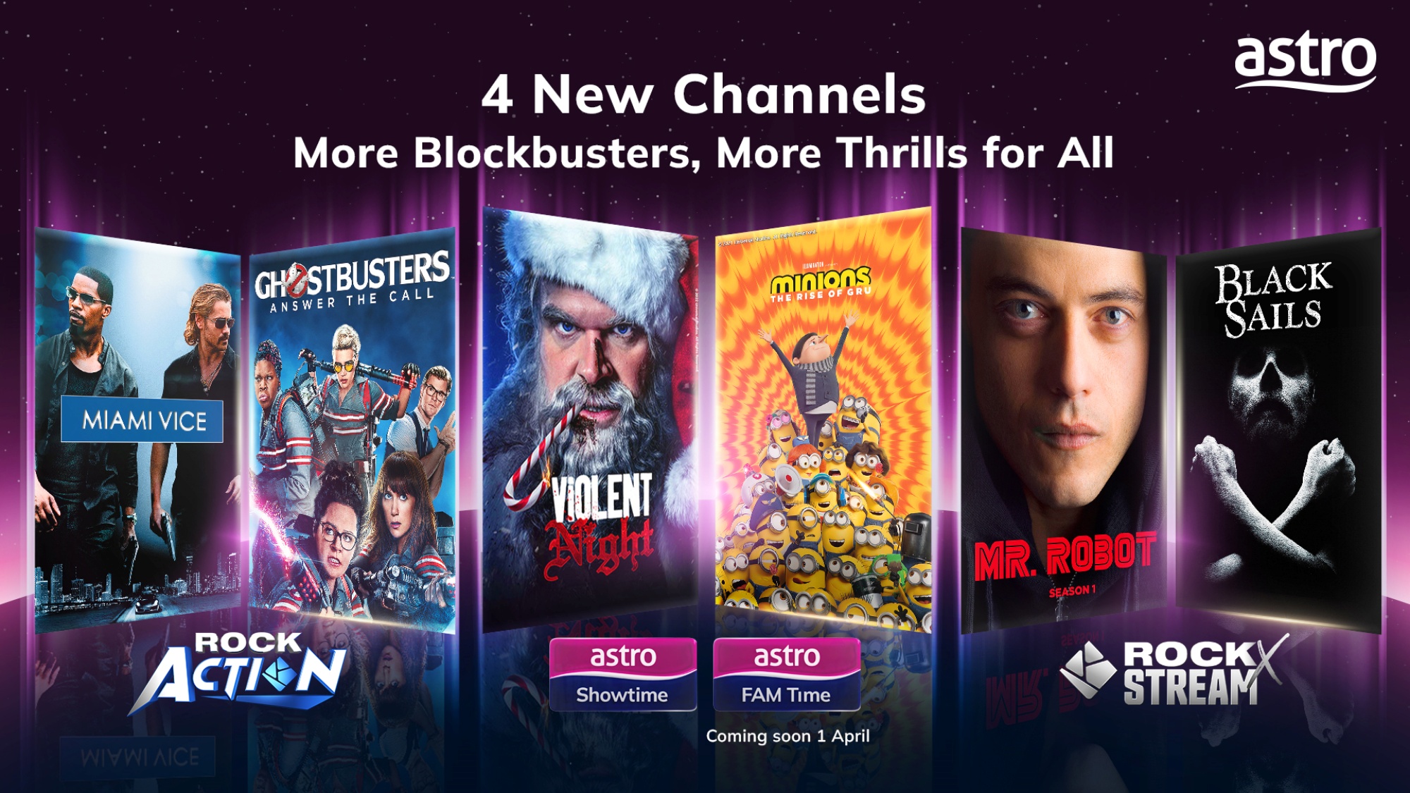 astro drops hbo introduces 4 new channels