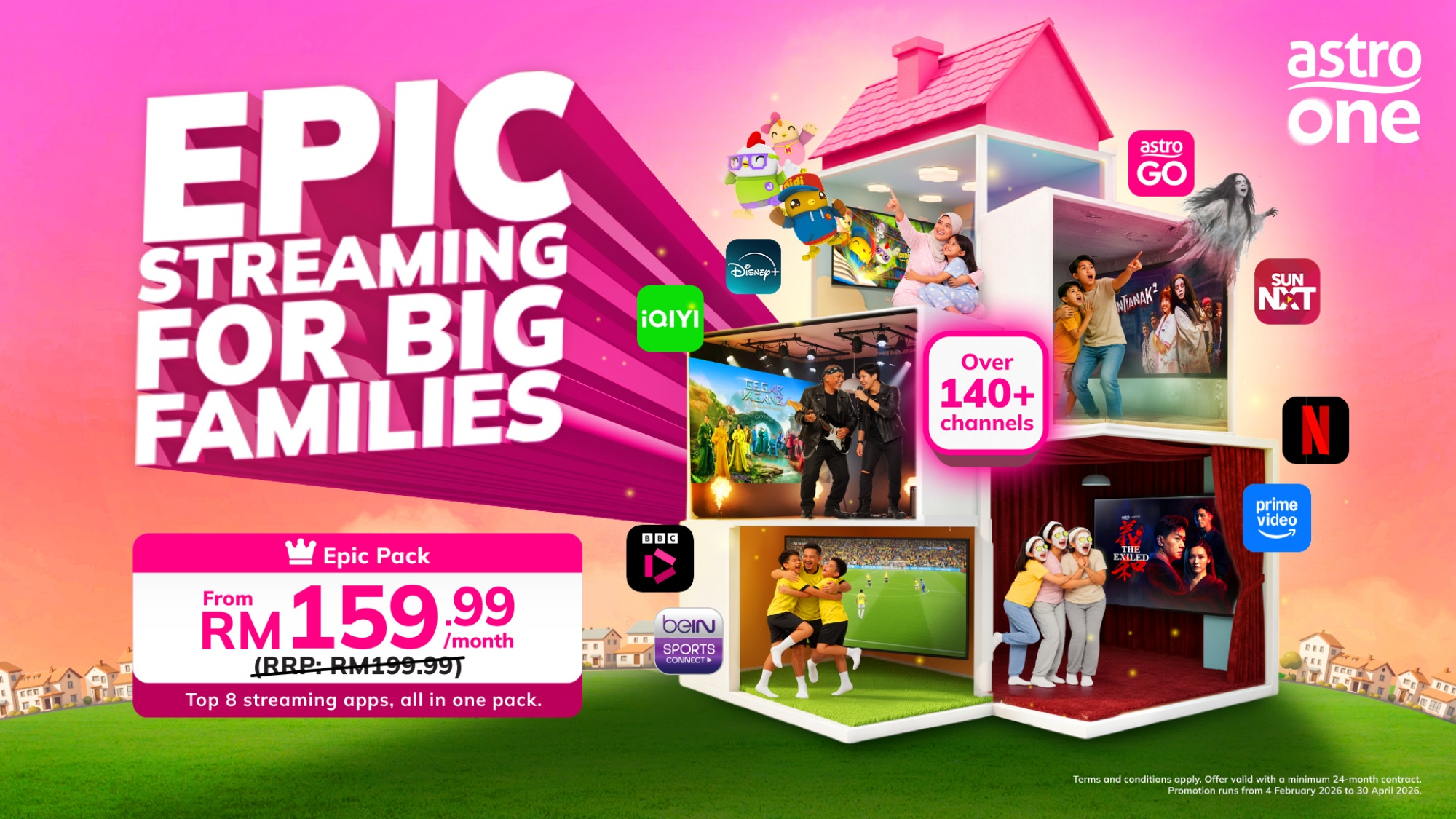 Astro One Sports And Epic Packs Offered At Discounted Prices Until 30 April 2026