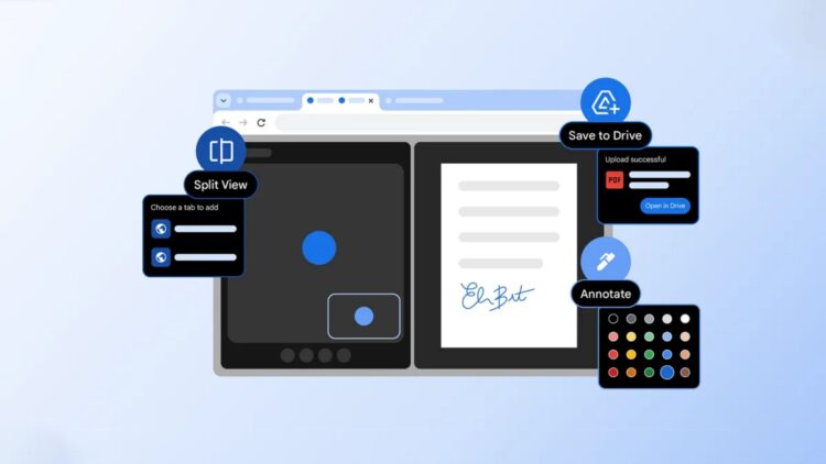 google chrome split view new features
