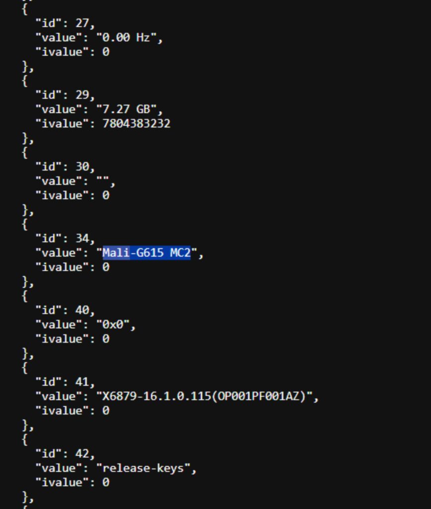 Infinix Note 60 Geekbench