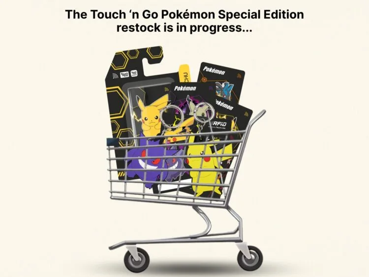 Touch 'n Go To Restock Pokmon Special Edition Charms, NFC Cards, RFID Tags  - Lowyat.NET