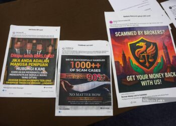 Recovery website scam warning