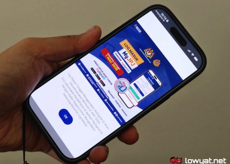 reminder mydigital id enforcement myjpj march 2026
