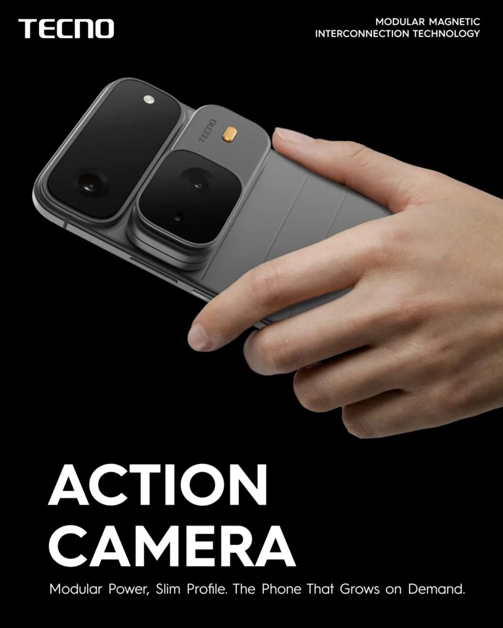 Tecno modular phone concept
