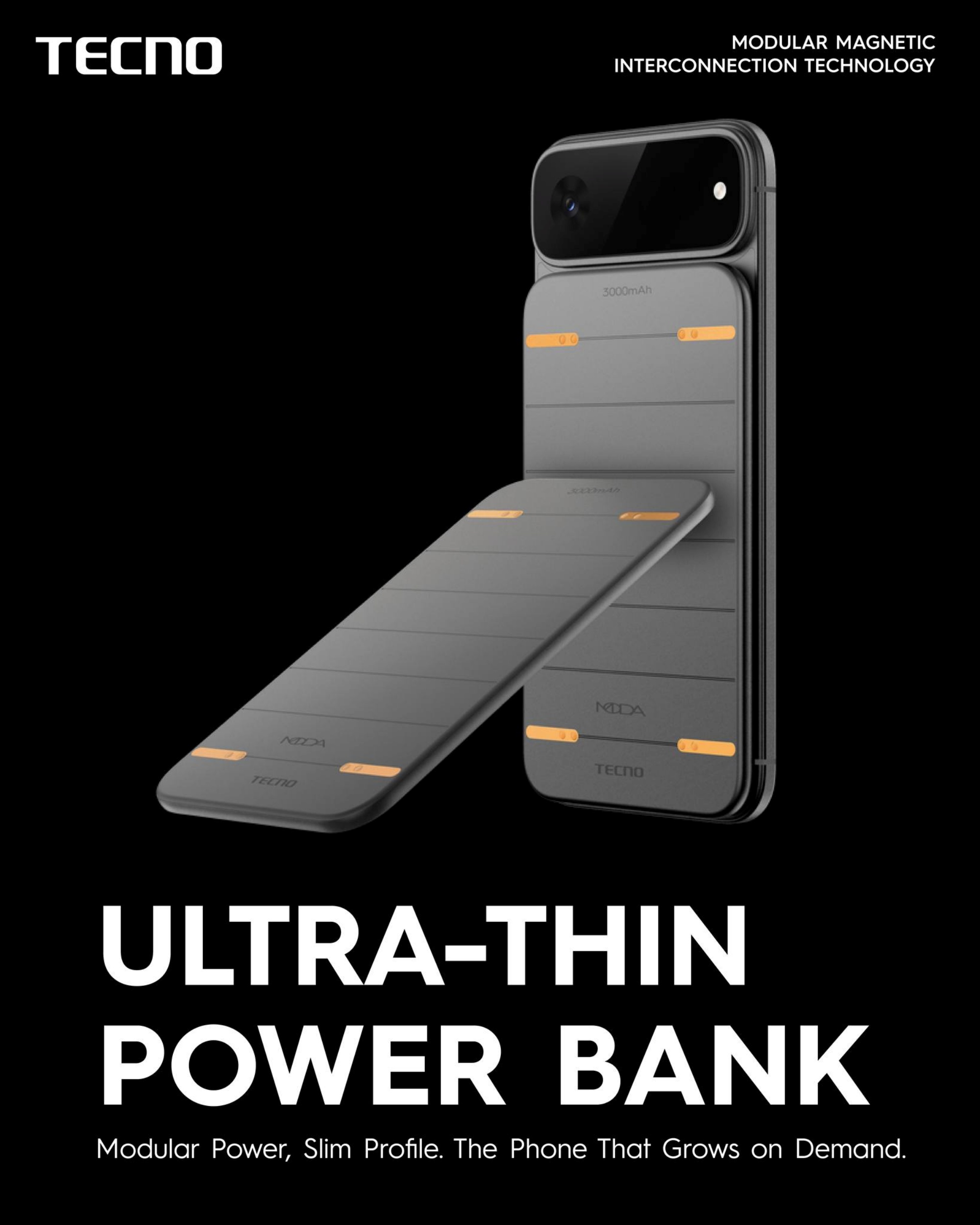 Tecno modular phone concept