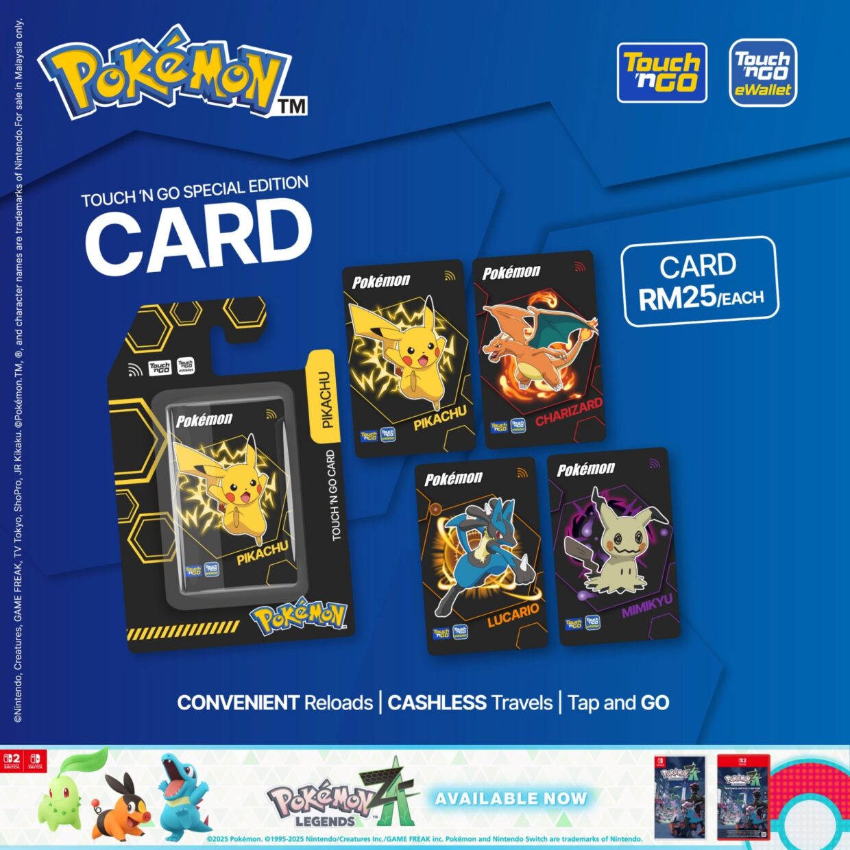 TNG Pokemon NFC card