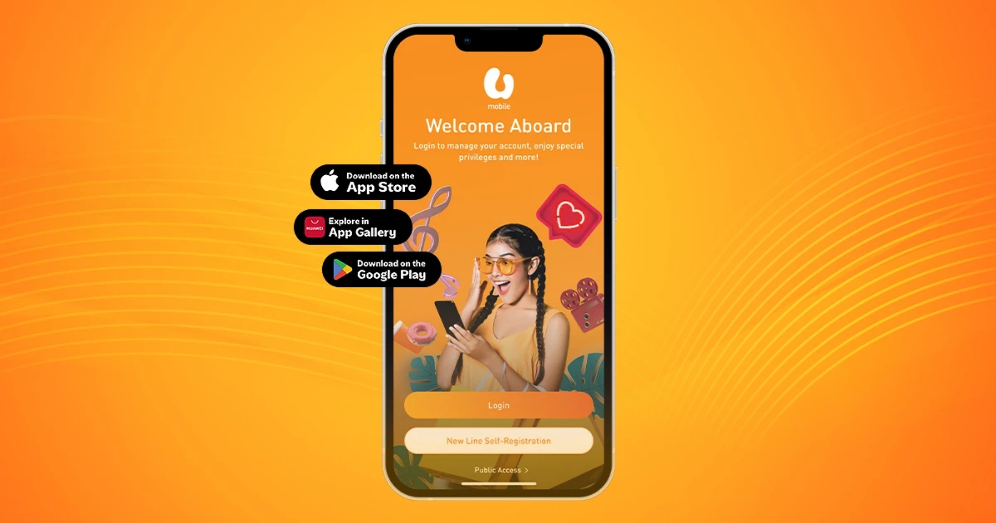 u mobile free tourist 24-hour esim how-to