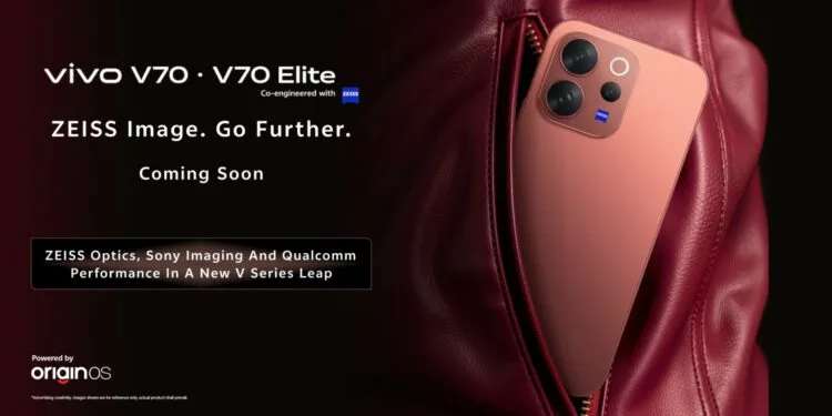 vivo V70 series India