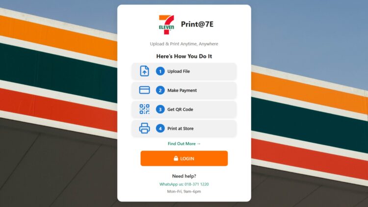 7-Eleven print service