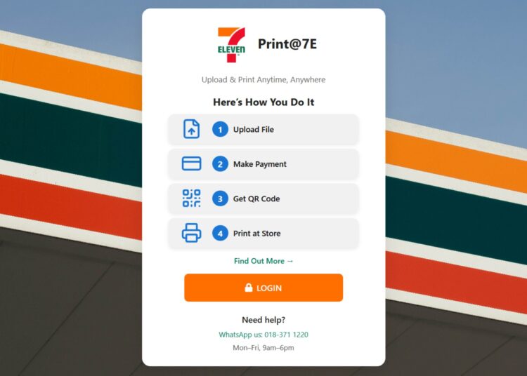 7-Eleven print service